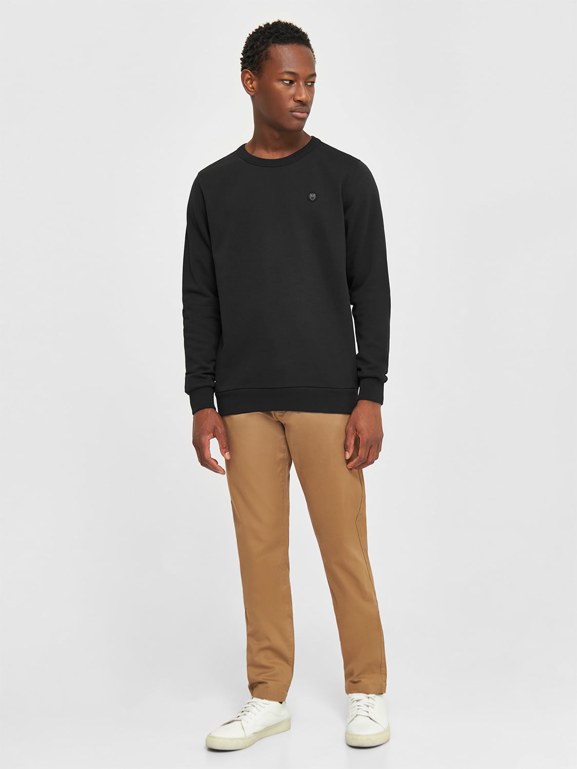 Erik Basic Badge Sweat Gots/vegan